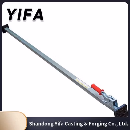38mm 1.5" Spring Adjustable Steel Cargo Bar 89′′-104′ for Logistics Container Load Trailer Truck Jack Bar