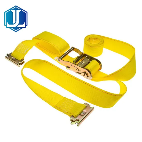 2"Logistic Ratchet Strap with E Fitting Tie Down with E Track
