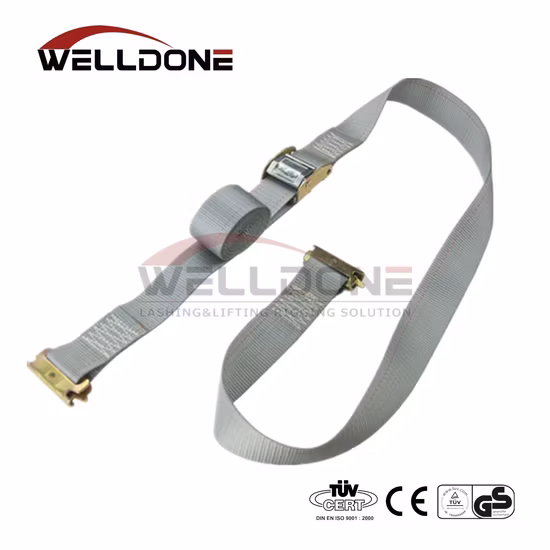 2&prime;&prime; Logistic Cargo Cam Buckle Strap with E Spring Fitting