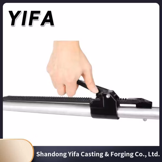 Steel Adjustable Truck Cargo Jack Bar Load Lock Bar Euro Style Adjustable Steel Square Tube Load Trailer Ratcheting Cargo Jack Bar