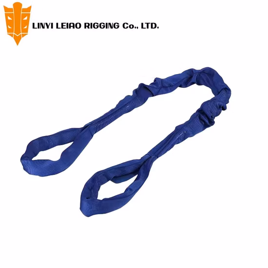 100% Polyester Lifting Strap Webbing Round Sling