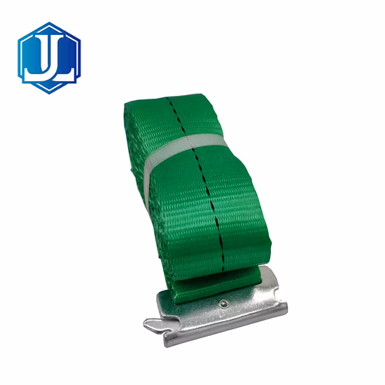 2"Logistic Ratchet Strap with E Fitting Tie Down with E Track